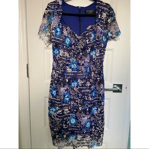 Paper Dolls Blue Lace Dress